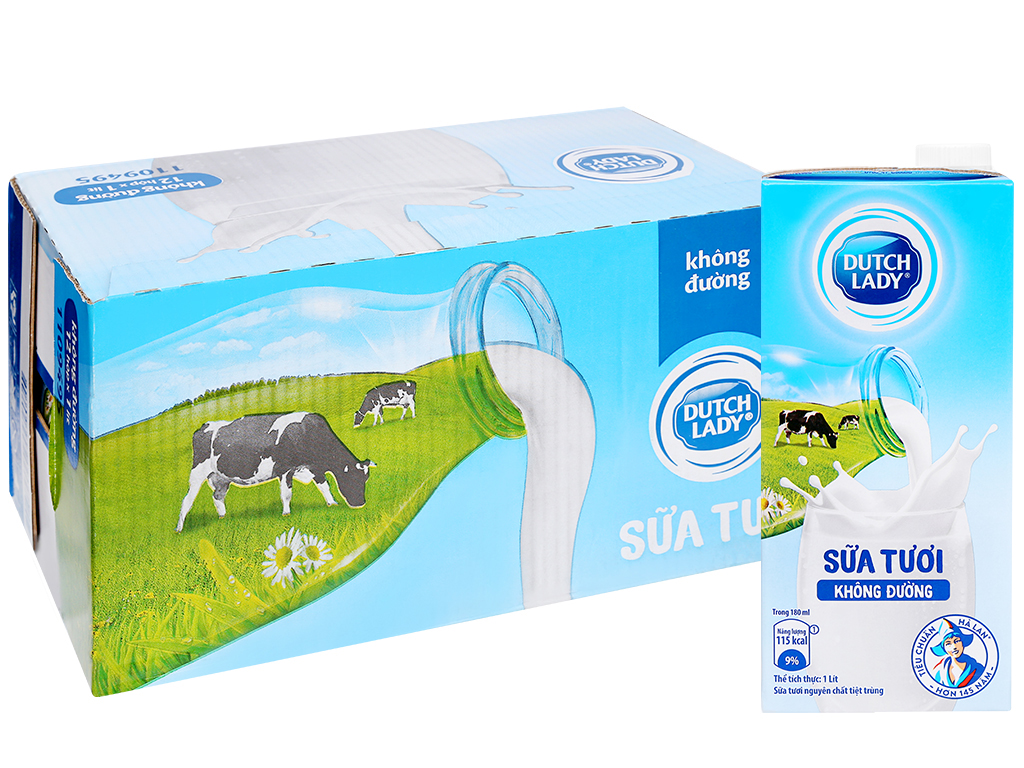 Sữa tươi không đường CÔ GÁI HÀ LAN